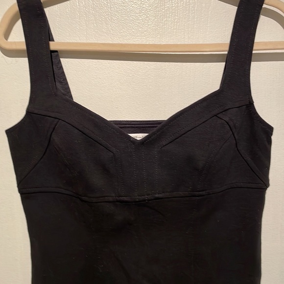 Diane von Furstenberg black dress, size 8 - Picture 4 of 7